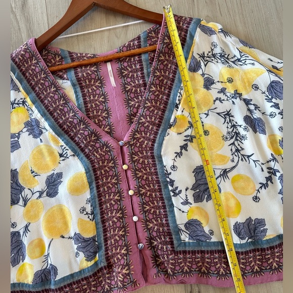 Free People Freshly Squeezed Shirt size Small - Picture 9 of 12